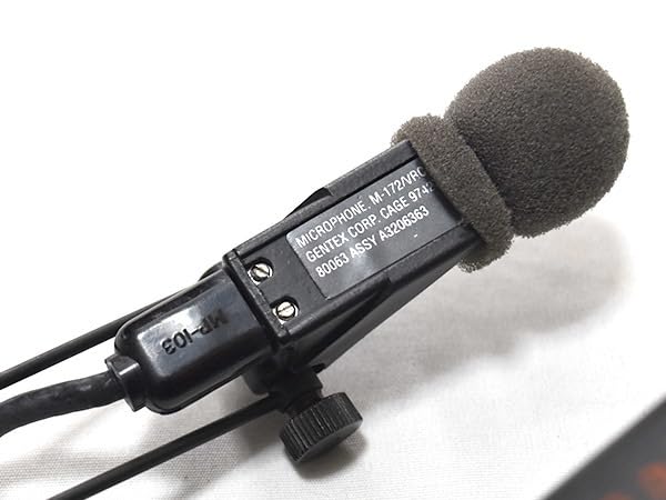 Amazon.co.jp: 米軍実物 Gentex ACAPS AFV Headset ヘッドセット